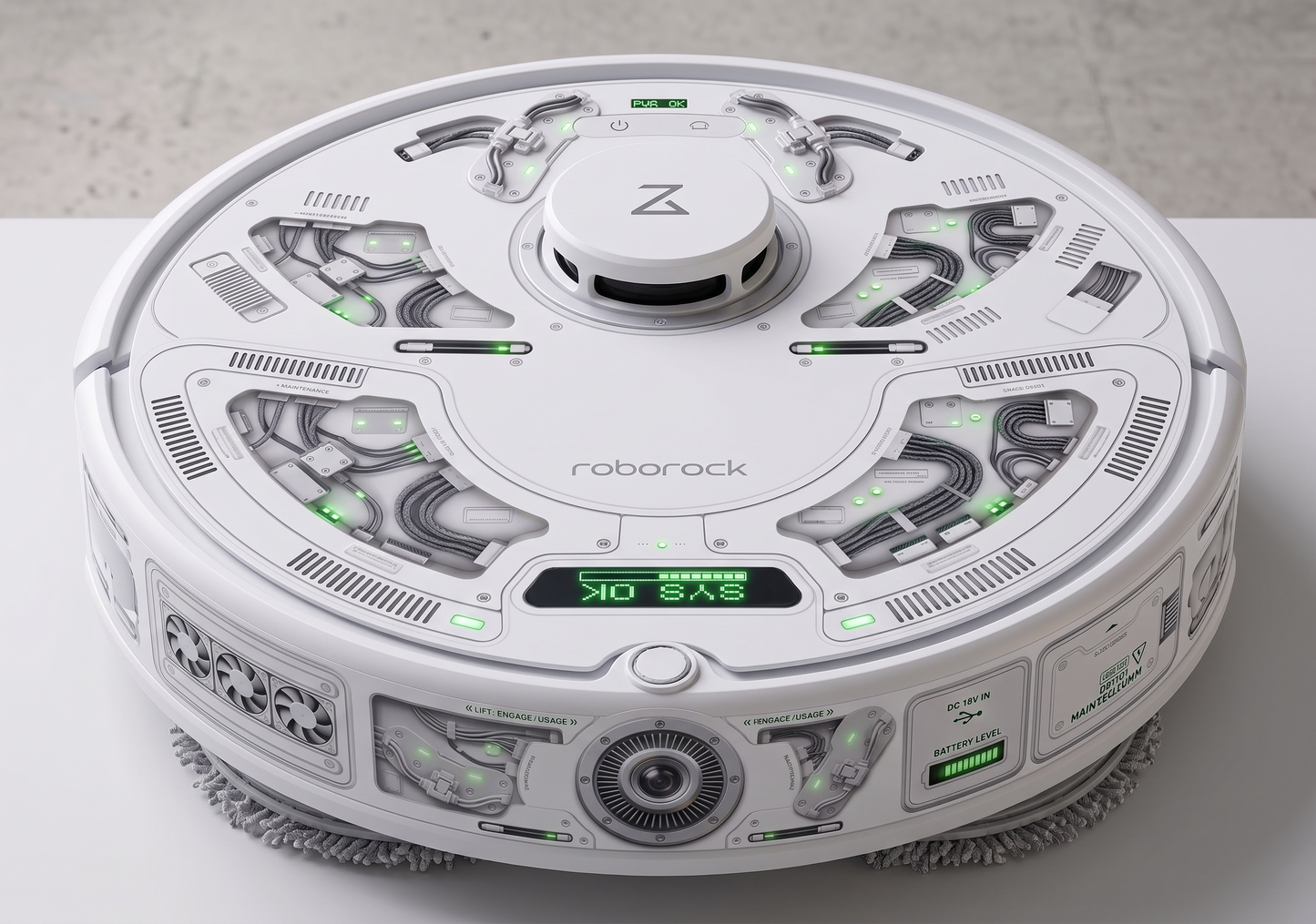 Roborock - Qrevo Edge - Droid Series - Green Planet