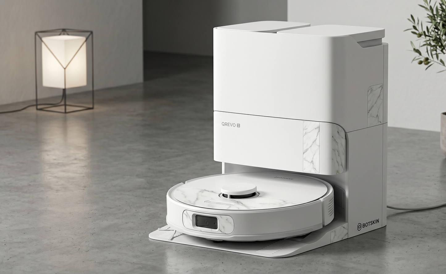 Roborock - Qrevo Edge - Architectural Series - Carrara Marble