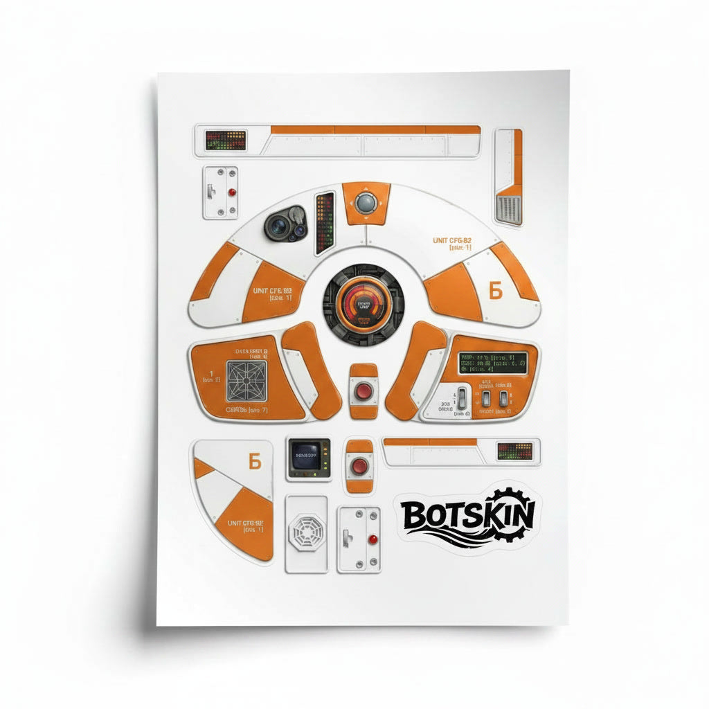 Roborock - Qrevo - Droid Series - Industrial Orange